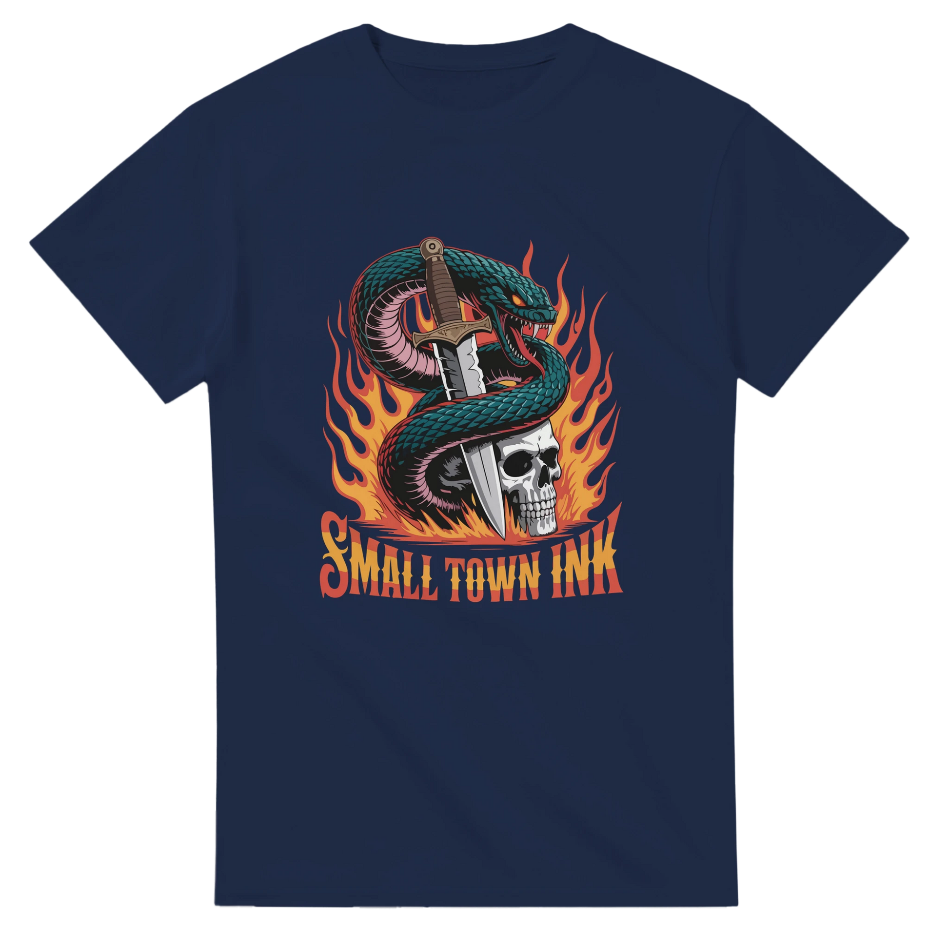 Dark Art Symbol - Unisex Crewneck T-shirt | Gildan® 5000 - Small Town Ink AZ - bold, fearless design