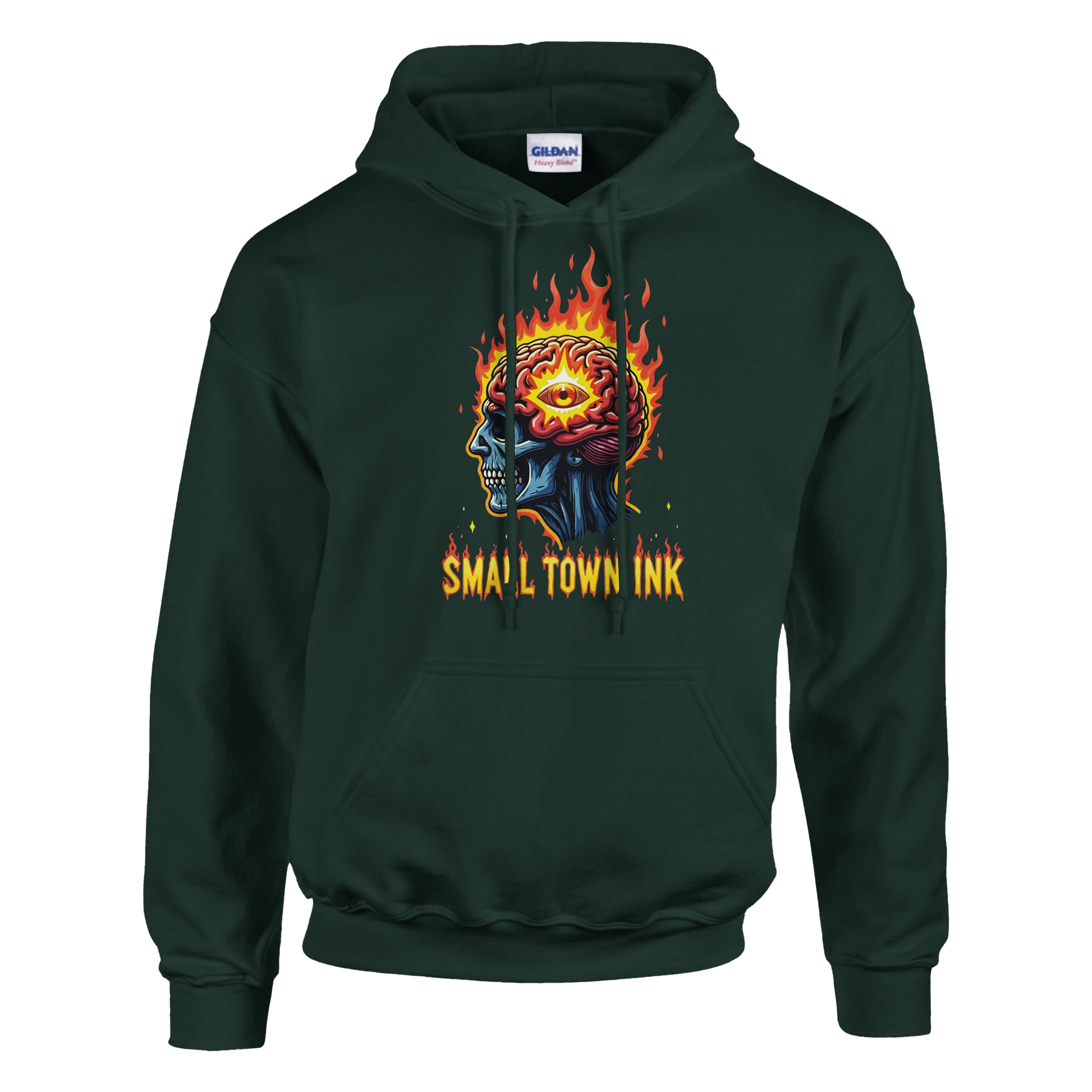Mind on Fire - Heavy Blend Comfort Wear - Small Town Ink AZ - bold, fearless design