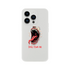 Iphone Flexi case - Small Town Ink AZ - bold, fearless design