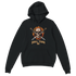 Skull with Flames - Heavy Blend Comfort Wear Hoodie - Small Town Ink AZ - bold, fearless design