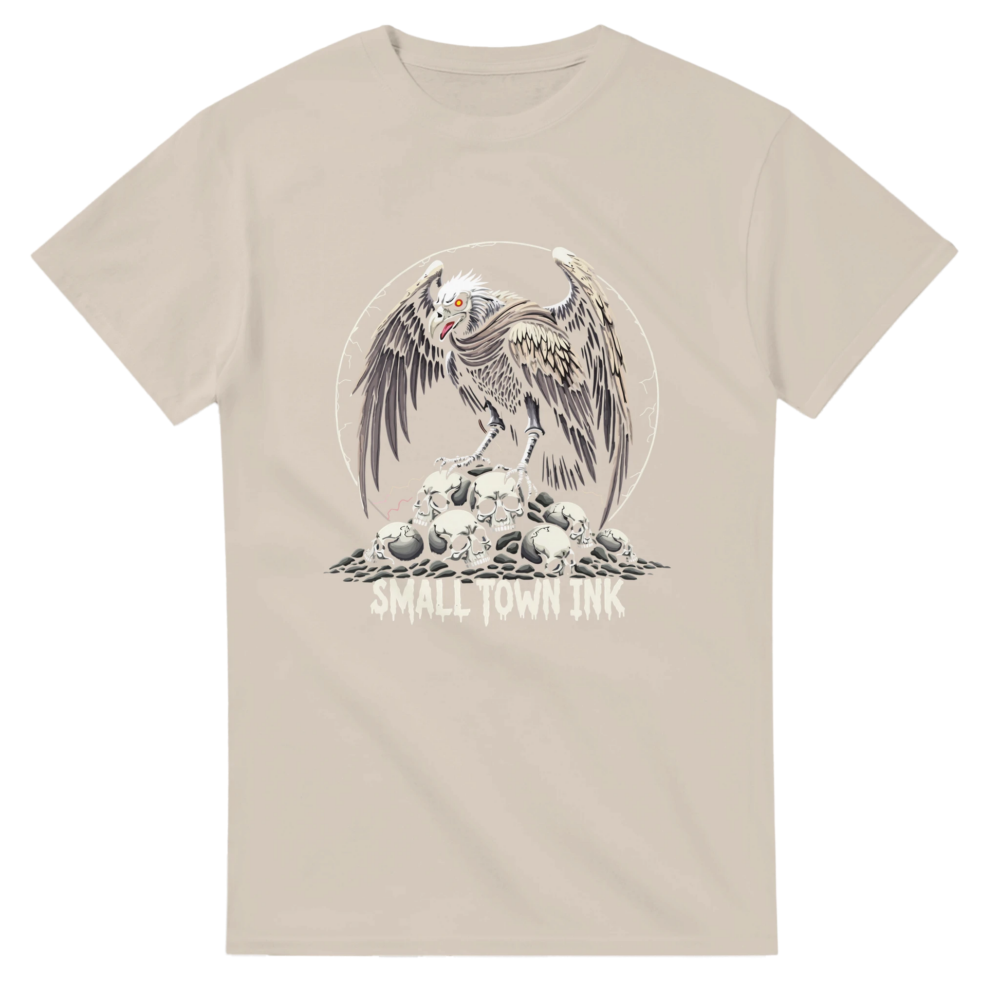 Vulture's Den - Unisex Crewneck T-shirt | Gildan® 5000 - Small Town Ink AZ - bold, fearless design