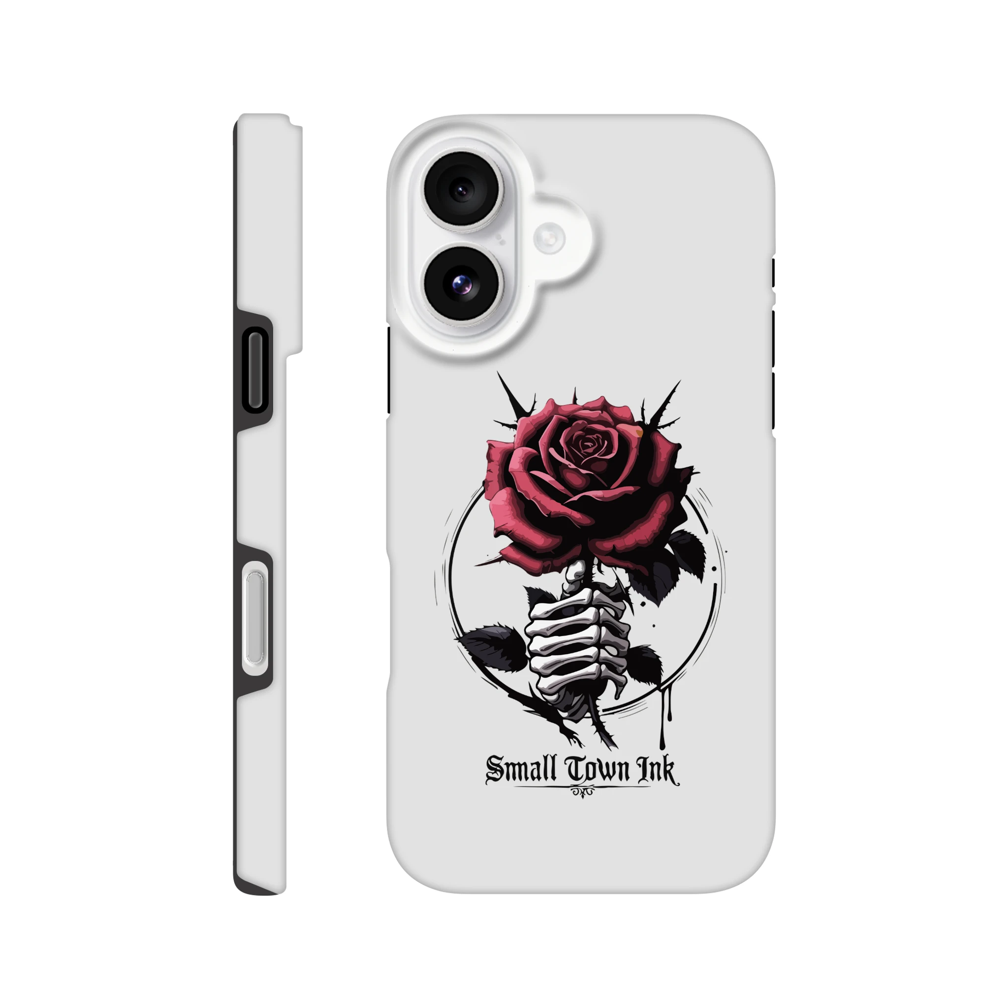 Iphone Tough case - Small Town Ink AZ - bold, fearless design