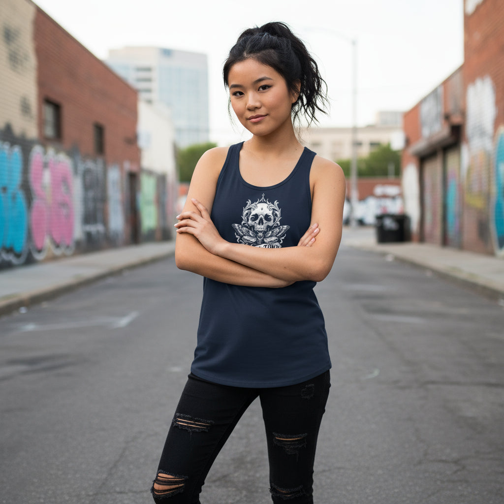 Moth and Bone Women's Racerback Tank