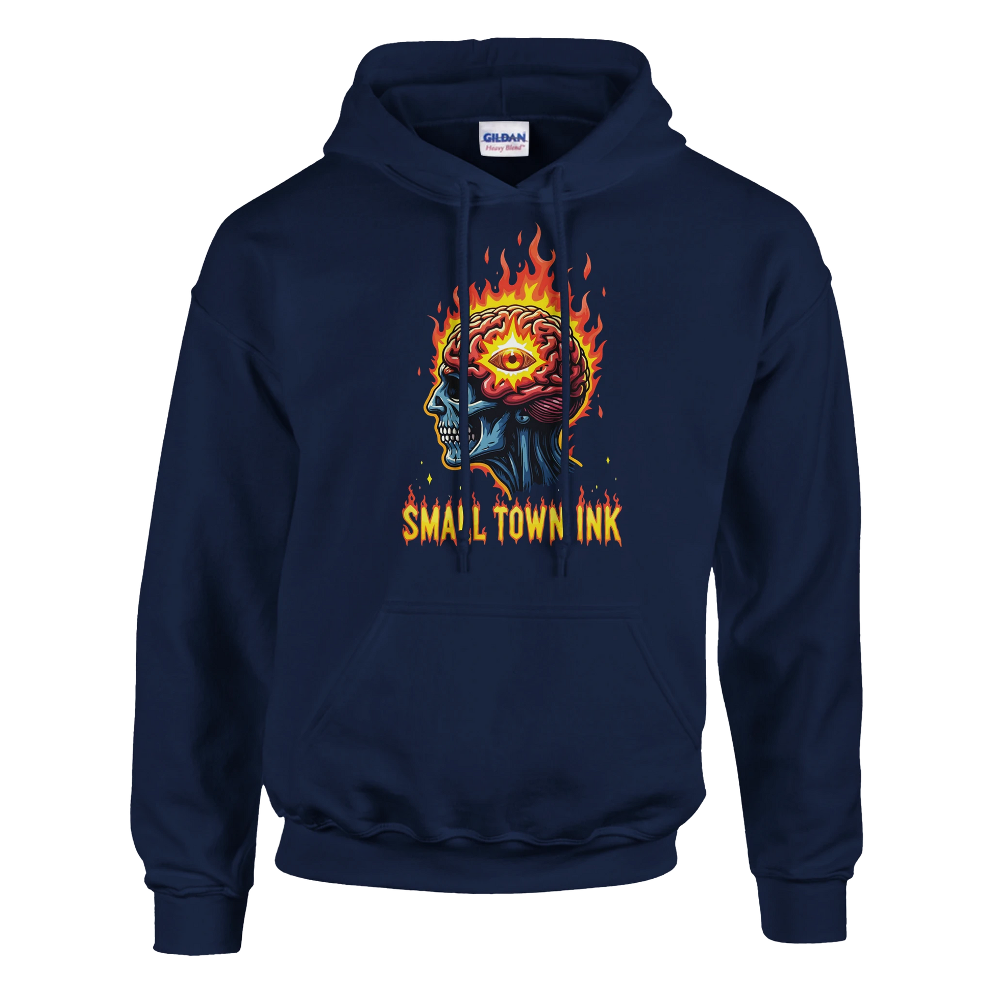 Mind on Fire - Heavy Blend Comfort Wear - Small Town Ink AZ - bold, fearless design
