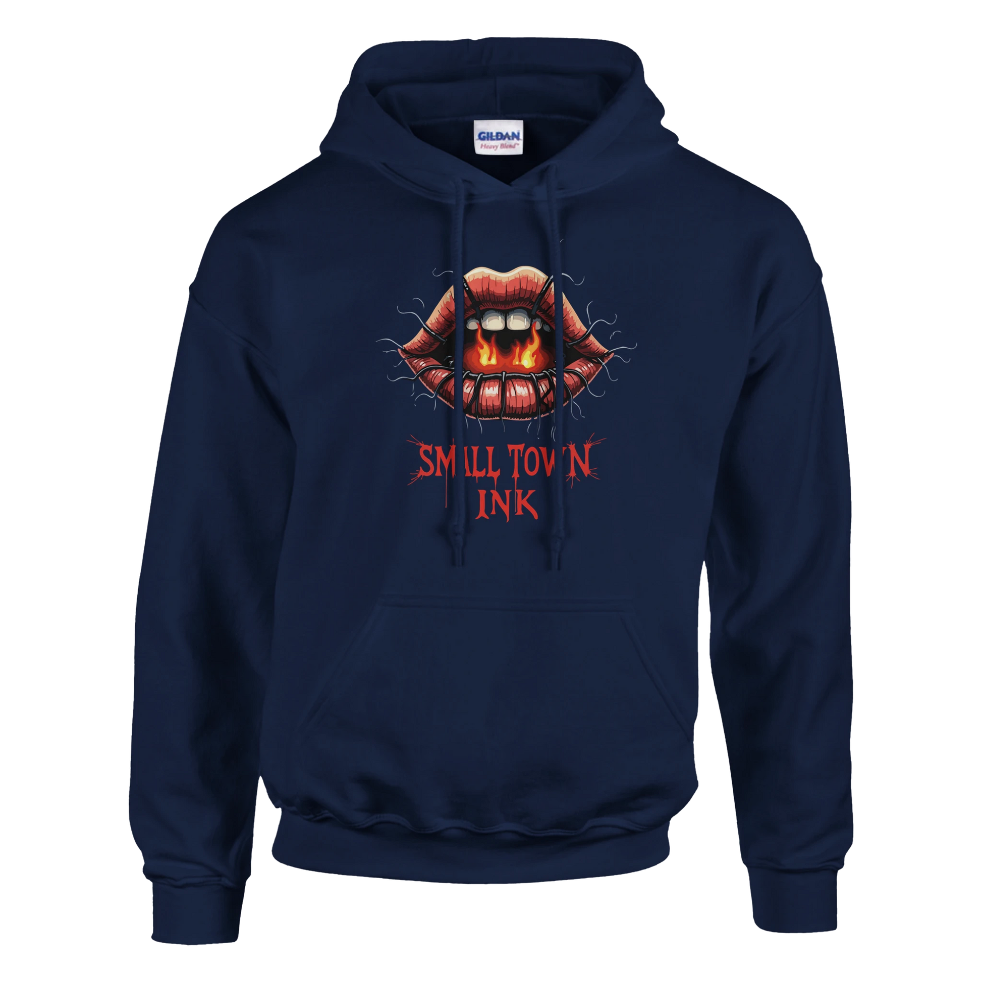 Fury Lips - Heavy Blend Comfort Wear Hoodie - Small Town Ink AZ - bold, fearless design