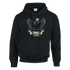 Raven's Crown - Heavy Blend Comfort Wear Hoodie - Small Town Ink AZ - bold, fearless design