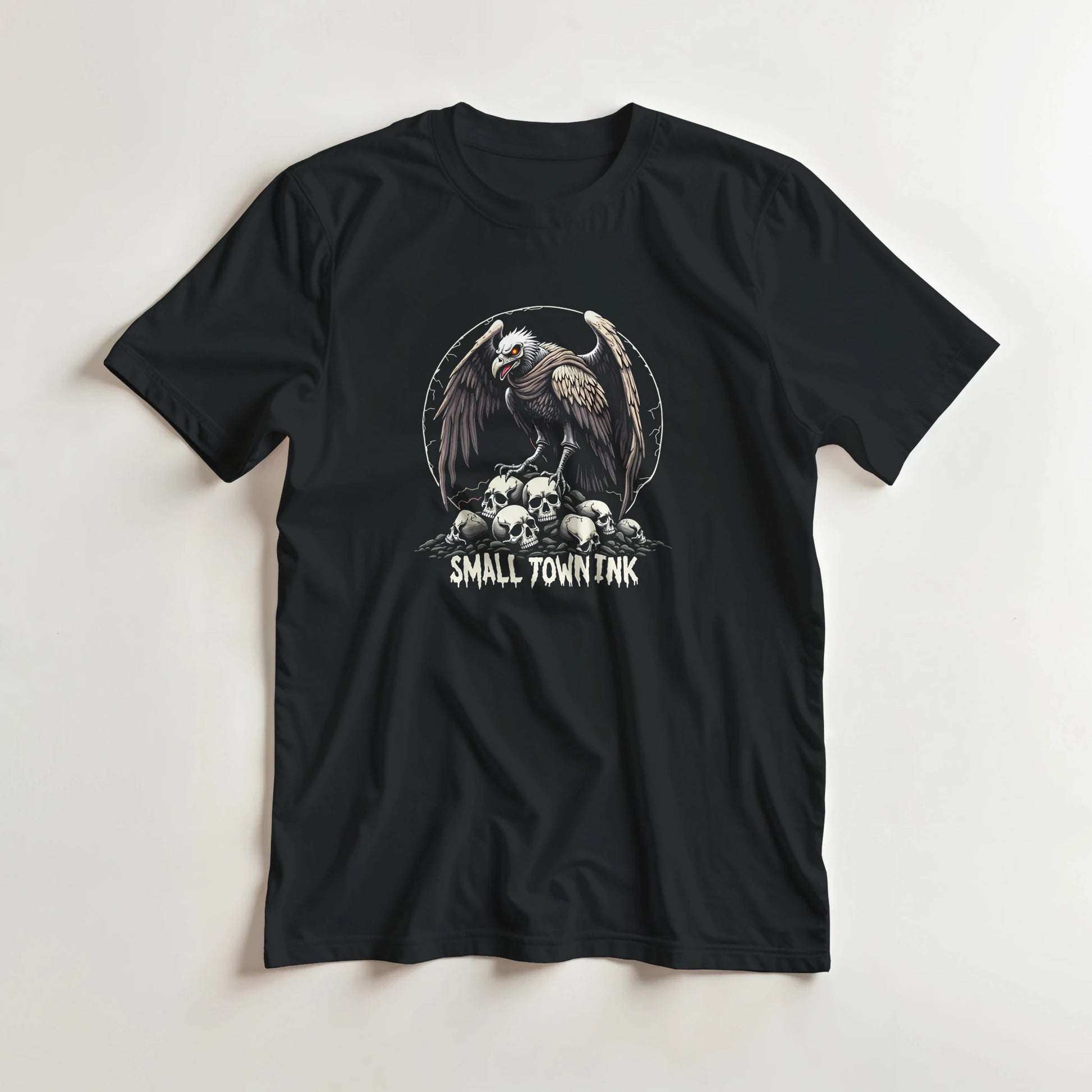Vulture's Den - Unisex Crewneck T-shirt | Gildan® 5000 - Small Town Ink AZ - bold, fearless design