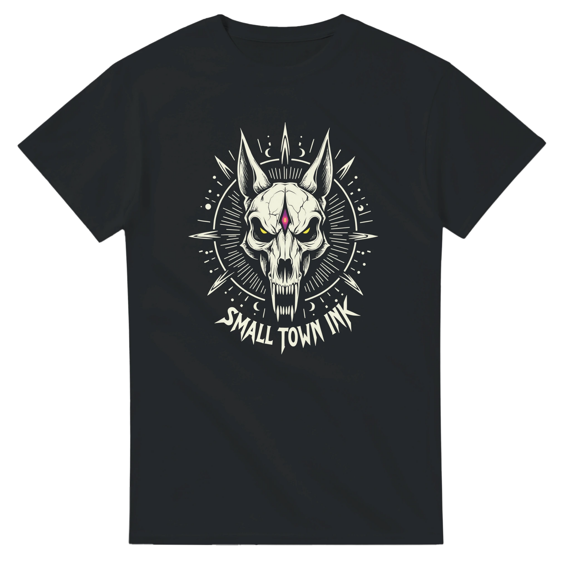 Third Eye Howl - Unisex Crewneck T-shirt | Gildan® 5000 - Small Town Ink AZ - bold, fearless design