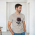 Skeleton Rose - Unisex Crewneck T-shirt | Gildan® 5000 - Small Town Ink AZ - bold, fearless design