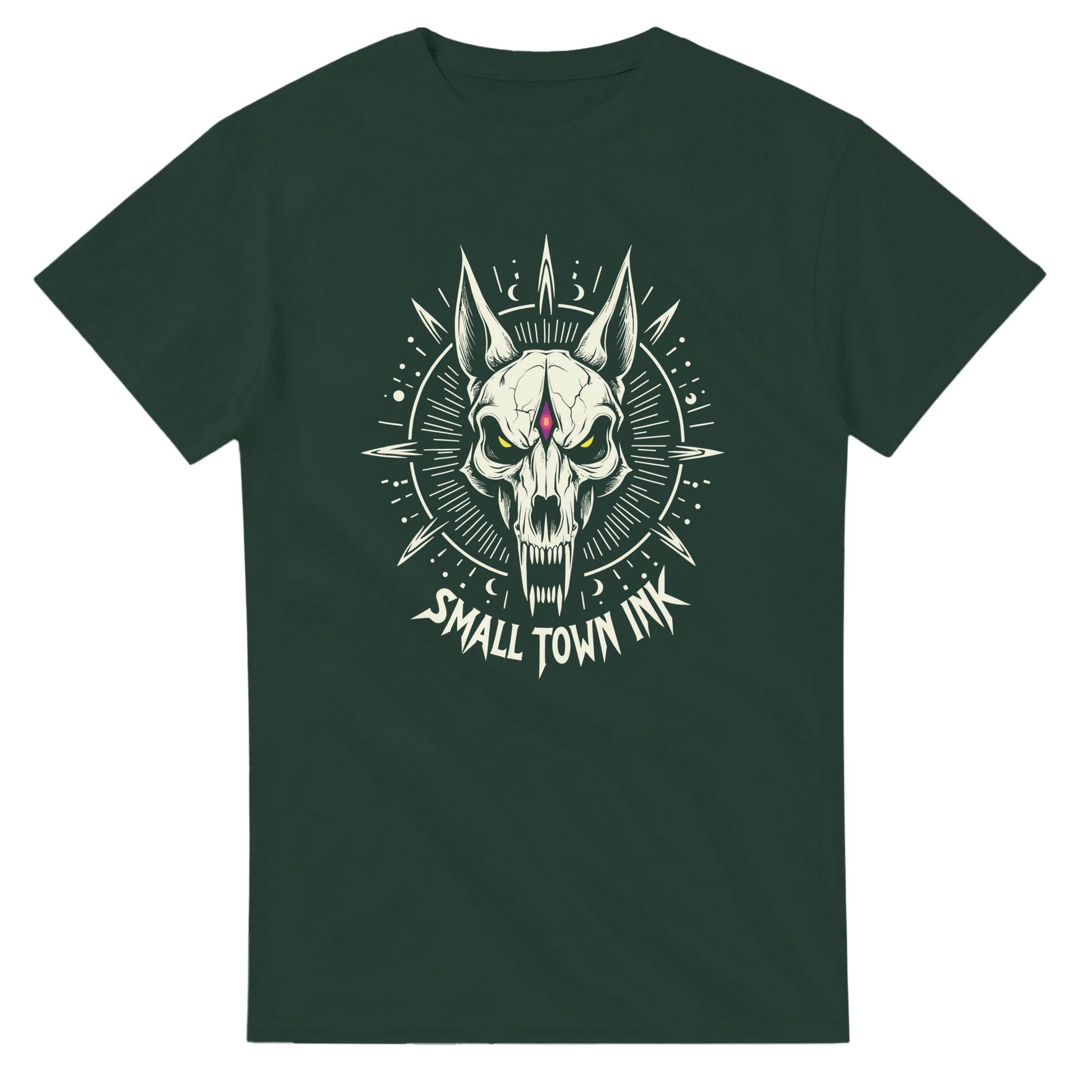 Third Eye Howl - Unisex Crewneck T-shirt | Gildan® 5000 - Small Town Ink AZ - bold, fearless design