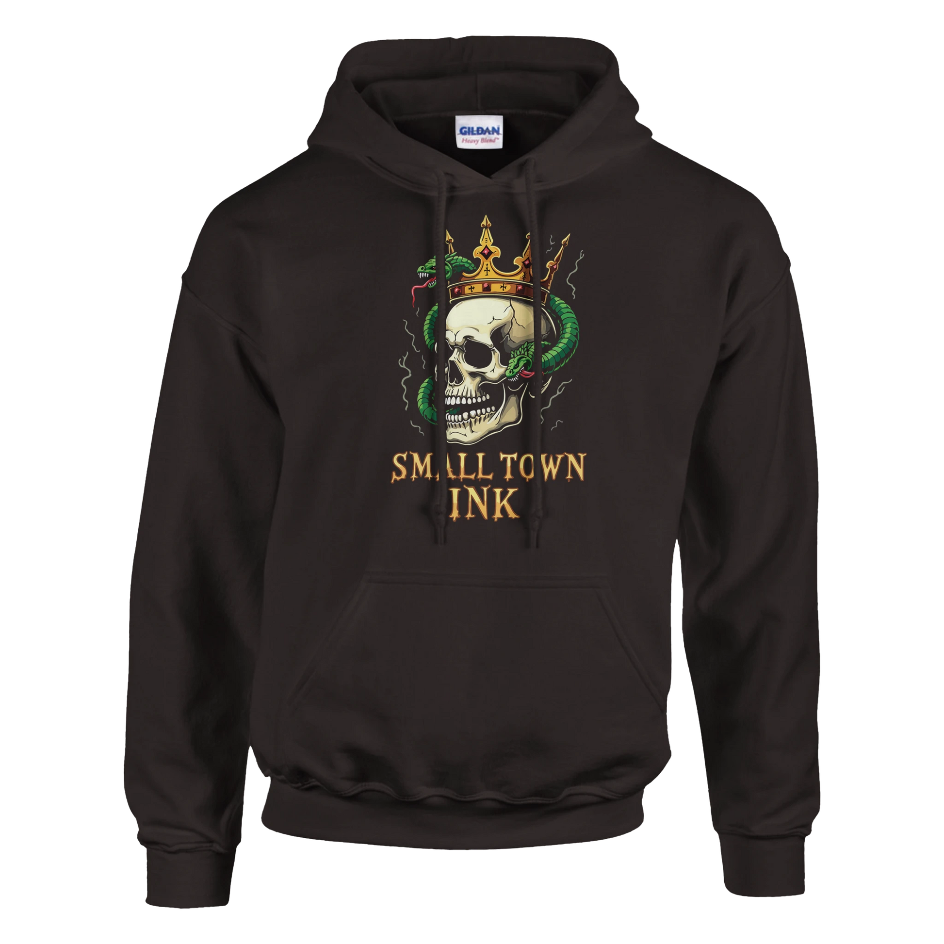 Small Town Ink King -  Hoodie - Heavy Blend Comfort Wear - Small Town Ink AZ - bold, fearless design