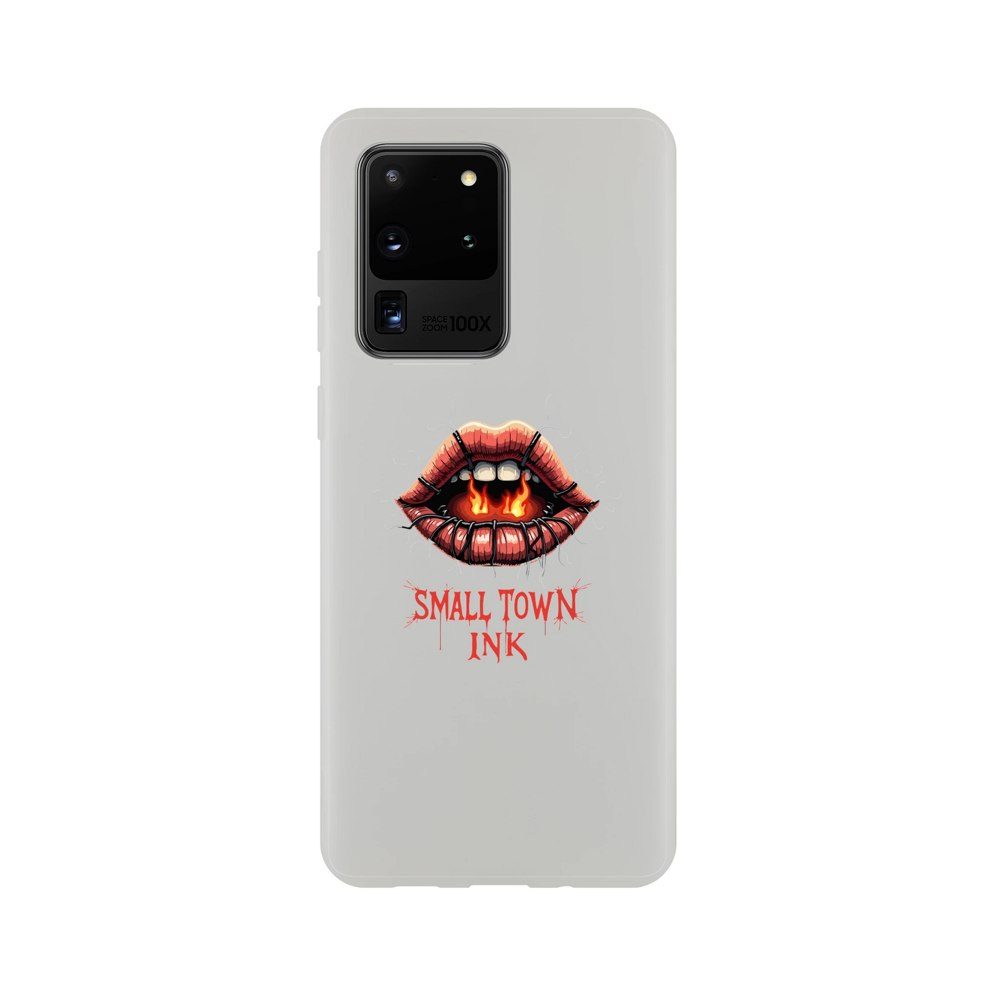 Samsumg Flexi case - Small Town Ink AZ - bold, fearless design