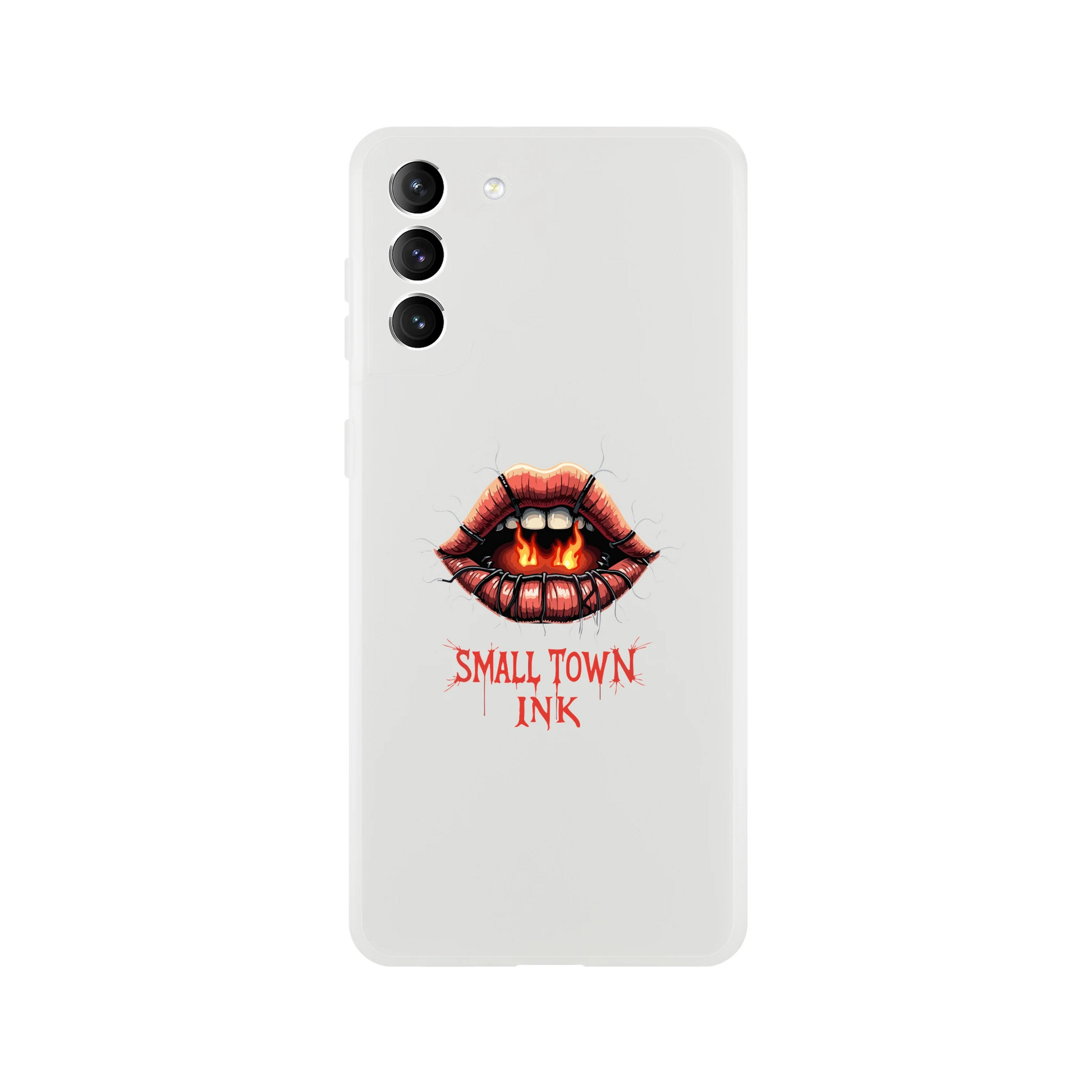 Samsumg Flexi case - Small Town Ink AZ - bold, fearless design