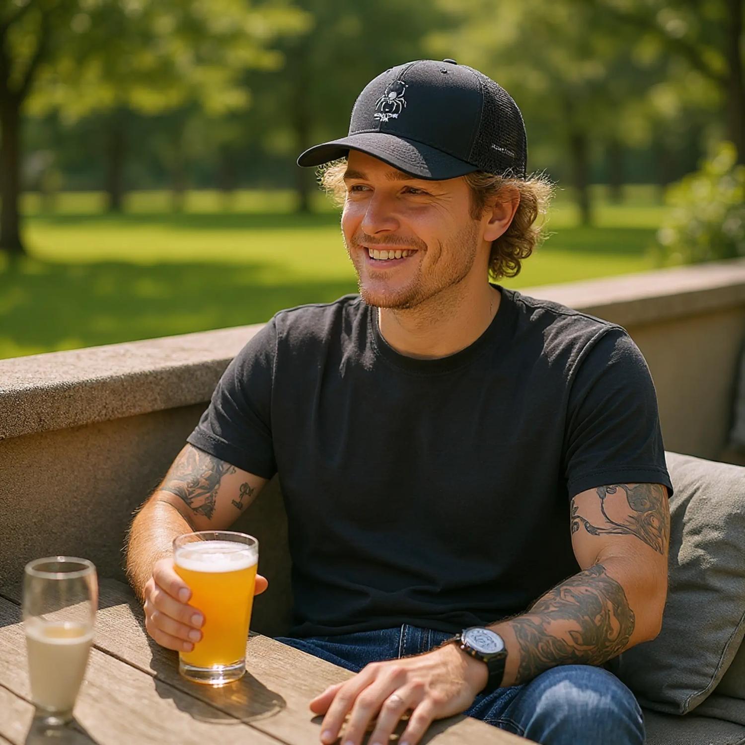 Retro Trucker Cap | Flexfit 6606 - Small Town Ink AZ - bold, fearless design