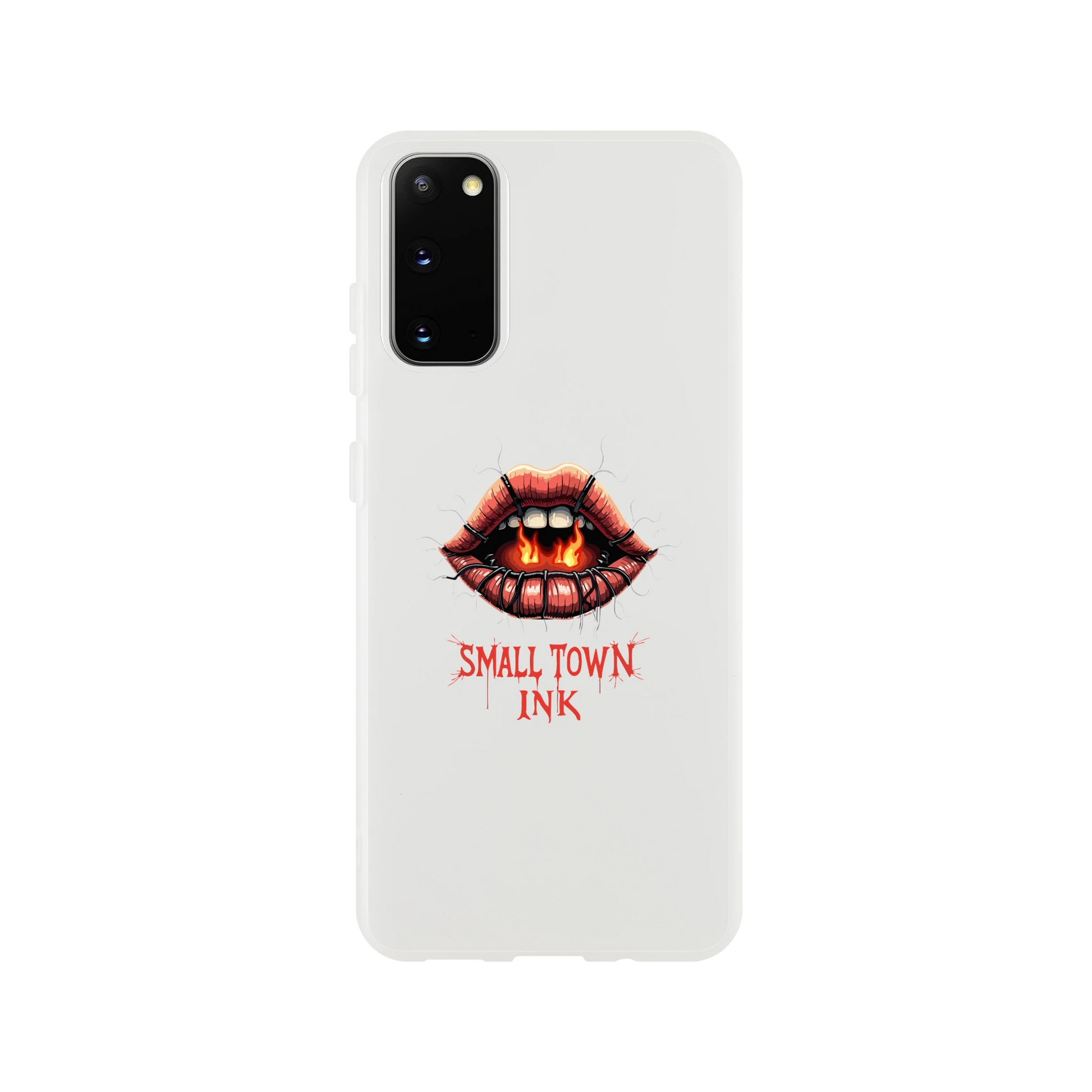 Samsumg Flexi case - Small Town Ink AZ - bold, fearless design