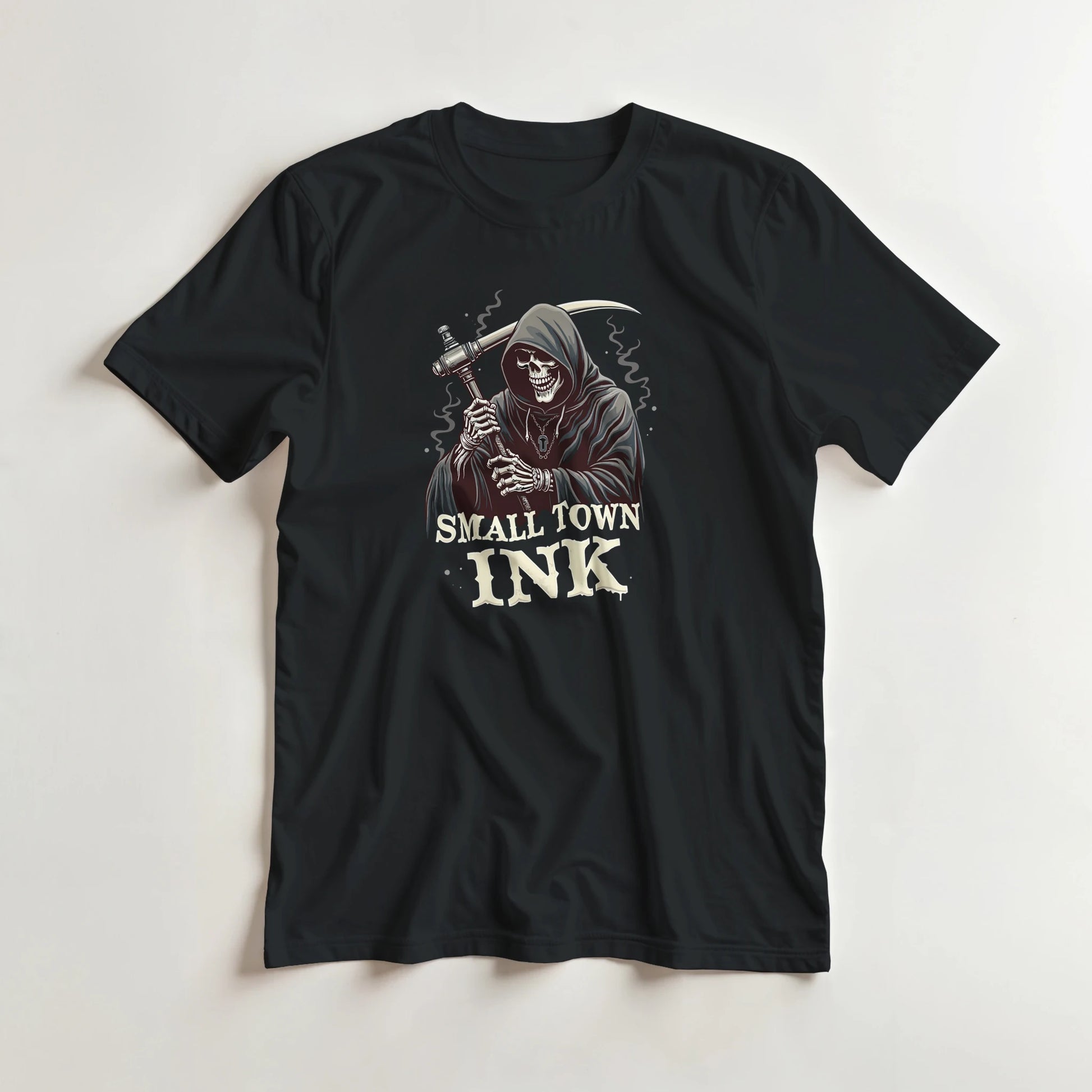 Reaper's Ink - Unisex Crewneck T-shirt | Gildan® 5000 - Small Town Ink AZ - bold, fearless design