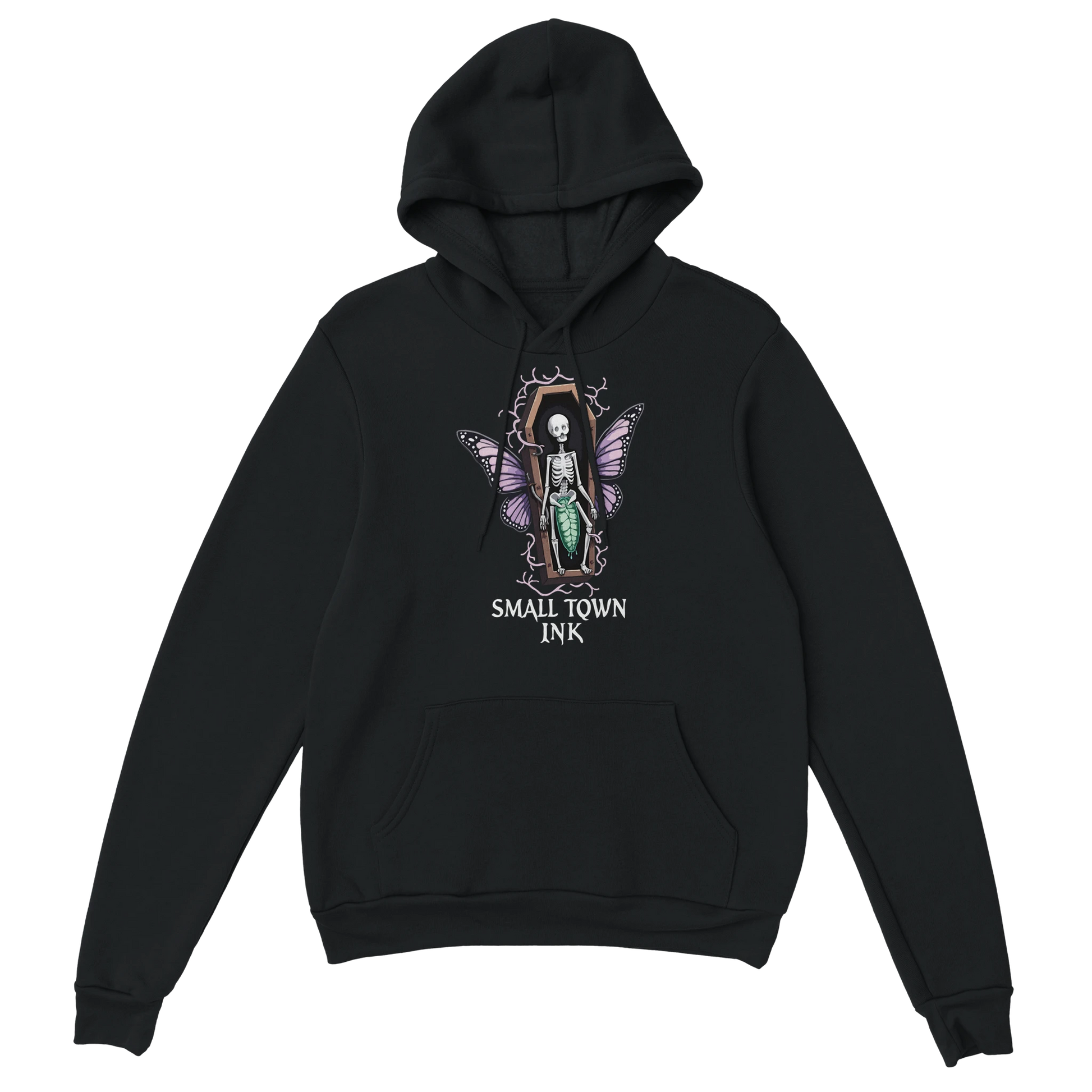 Mortal Dreams - Heavy Blend Comfort Wear Hoodie - Small Town Ink AZ - bold, fearless design