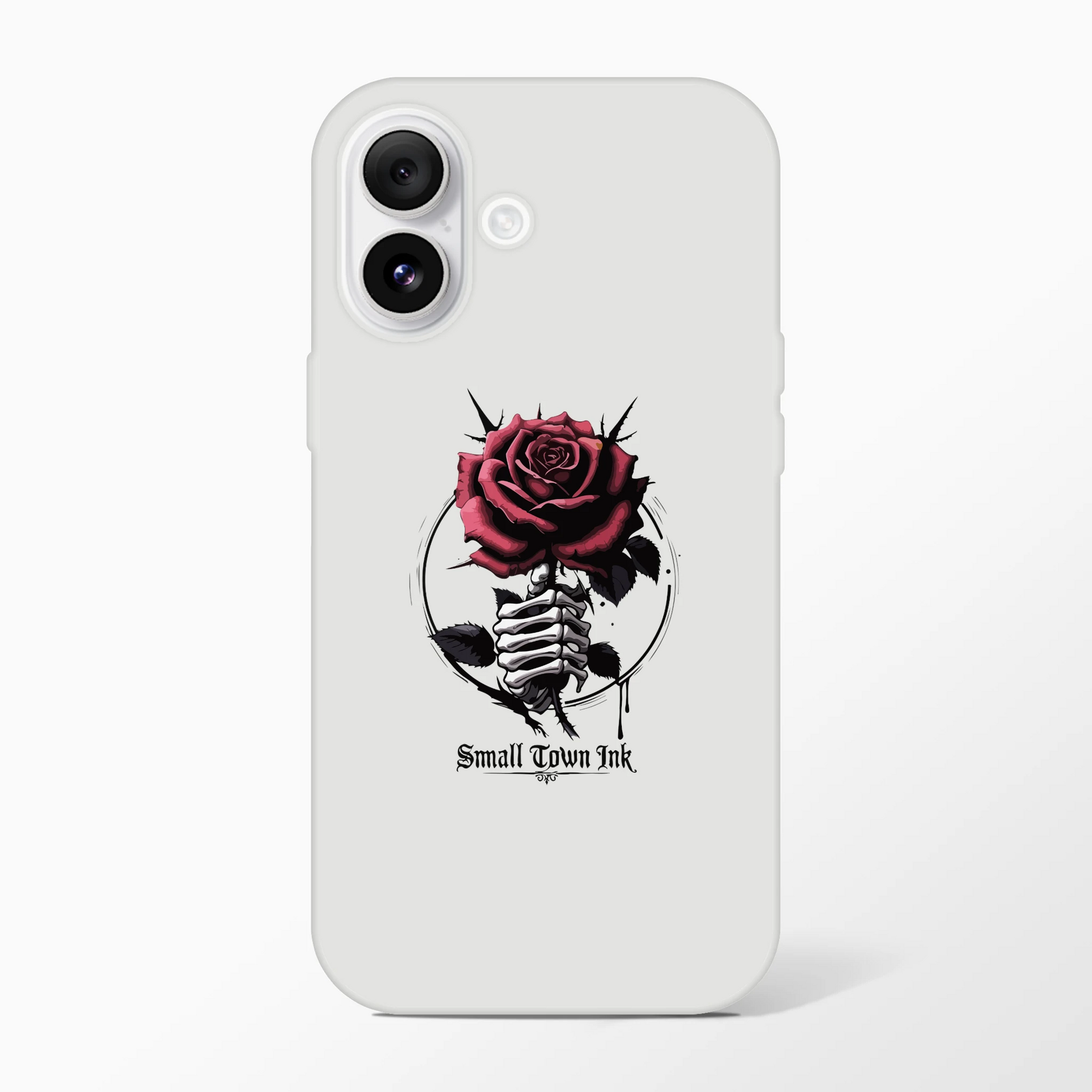 Iphone Flexi case - Small Town Ink AZ - bold, fearless design