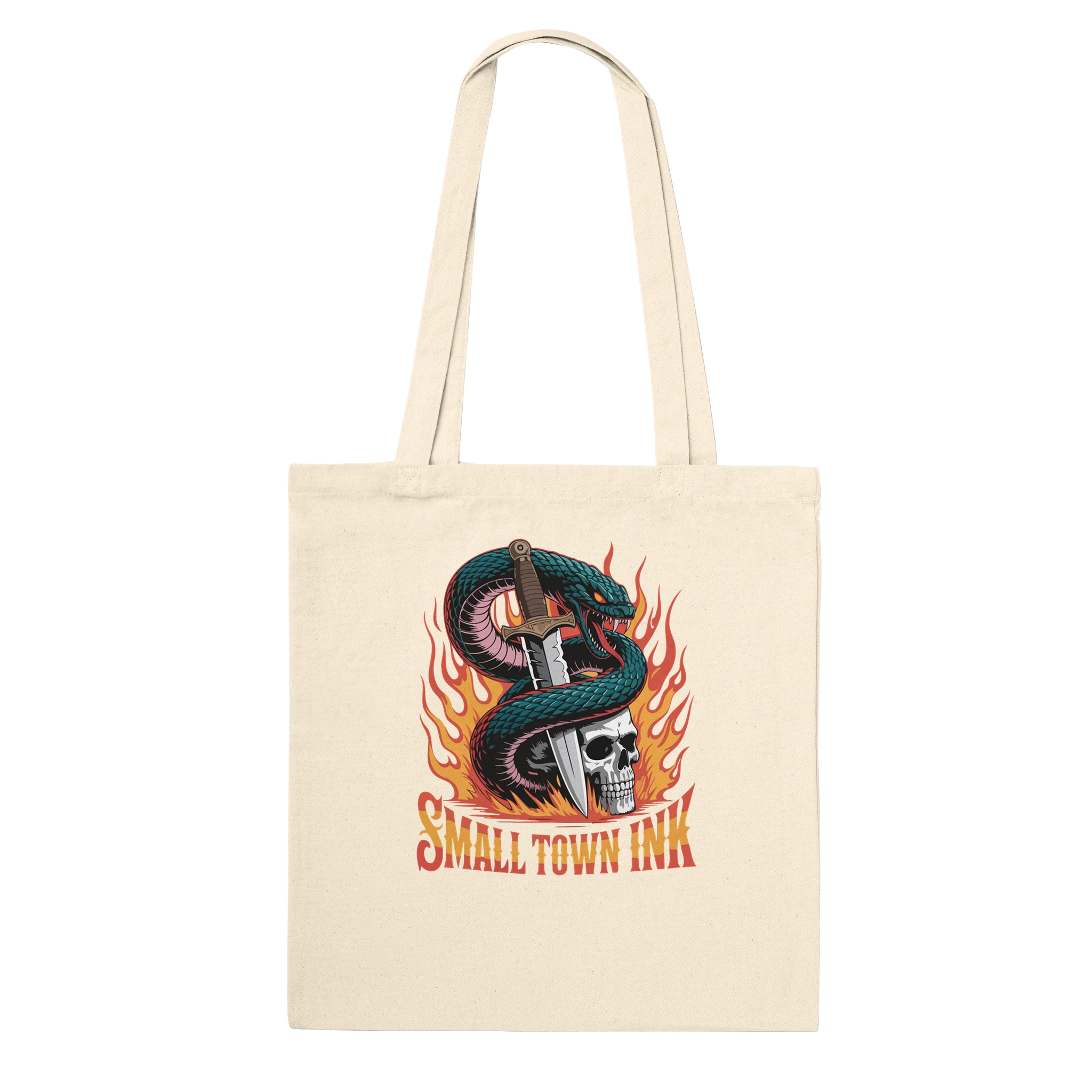 Classic Tote Bag - Small Town Ink AZ - bold, fearless design