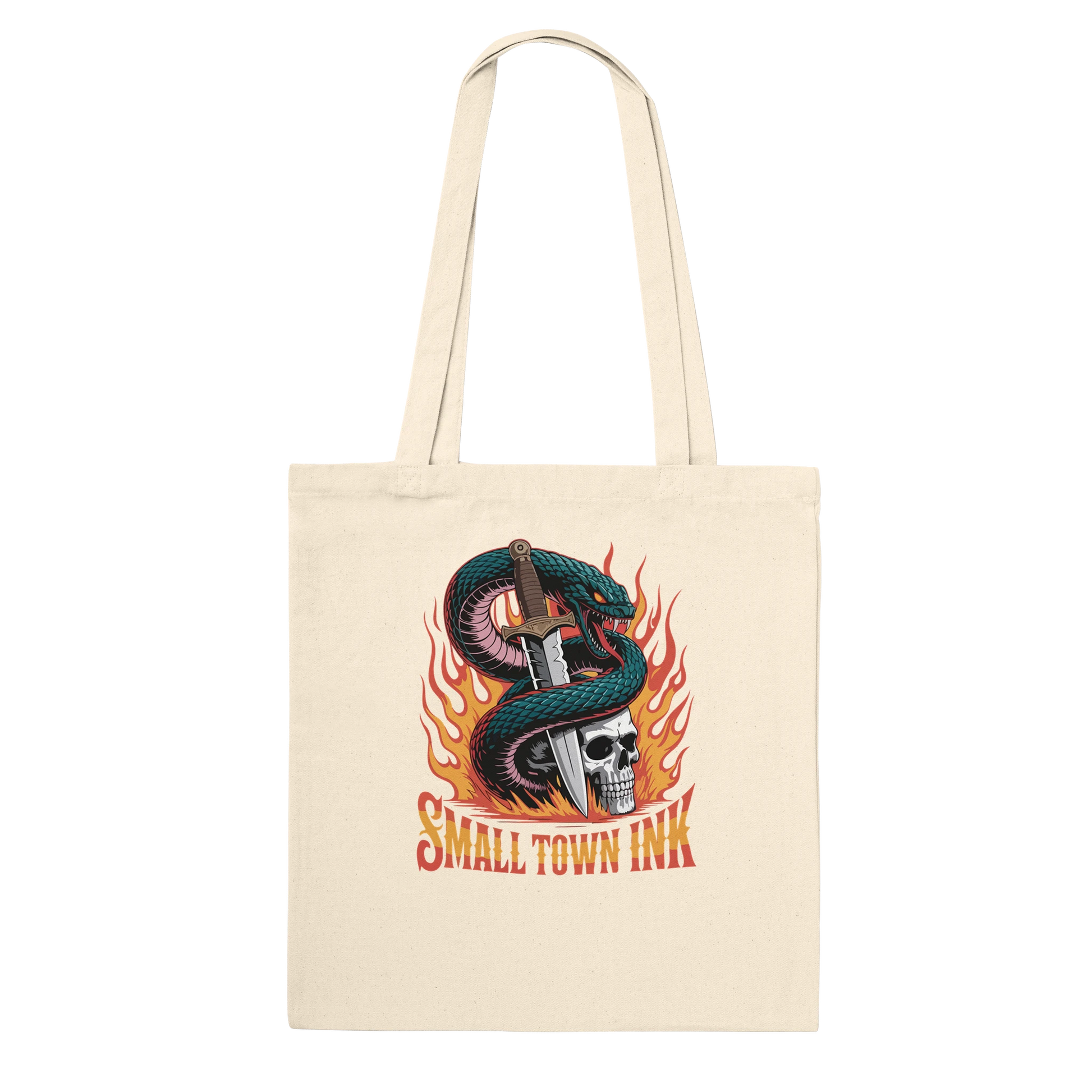 Classic Tote Bag - Small Town Ink AZ - bold, fearless design