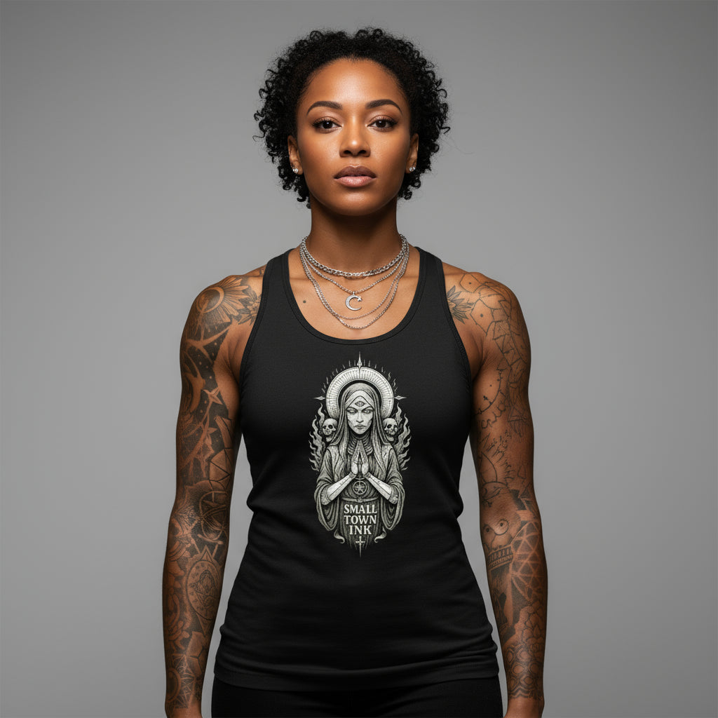 Devine Sin Women's Racerback Tank